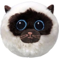 PELUCHE TY BEANIE BOUNCERS - SAMMY LE CHAT SIAMOIS 4